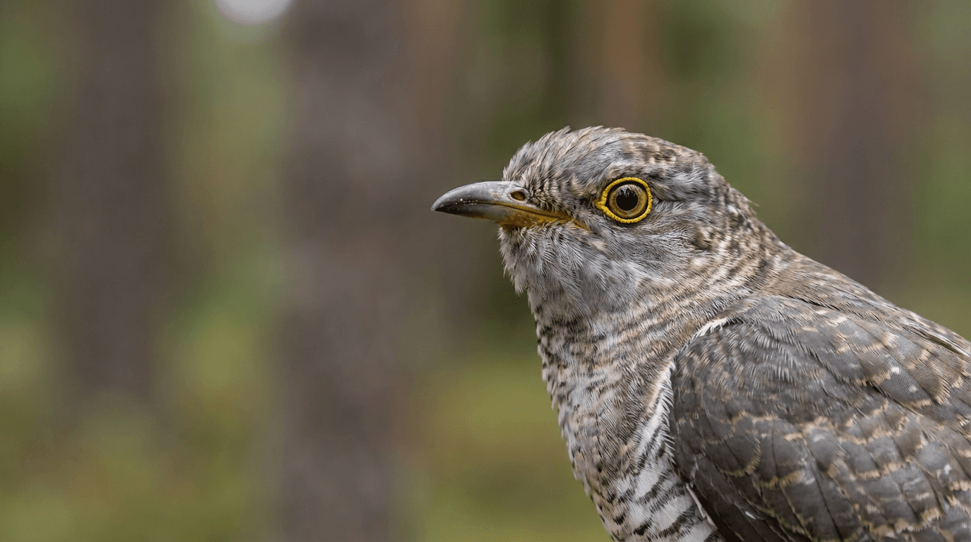 AI-generated Cuckoo image: Cuckoo Close Portrait. Birds. Worldwide.